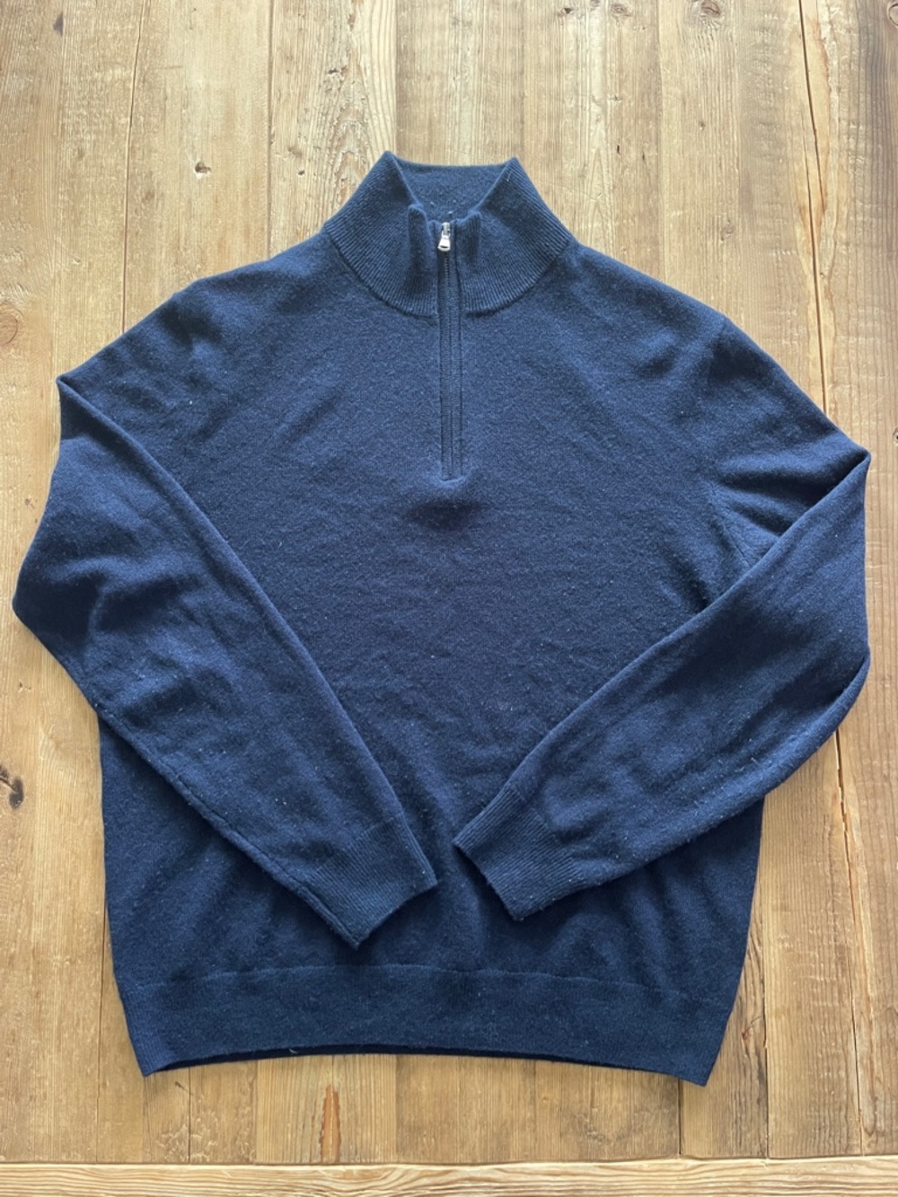 J Crew Cashmere 1/4 Zip Sweater